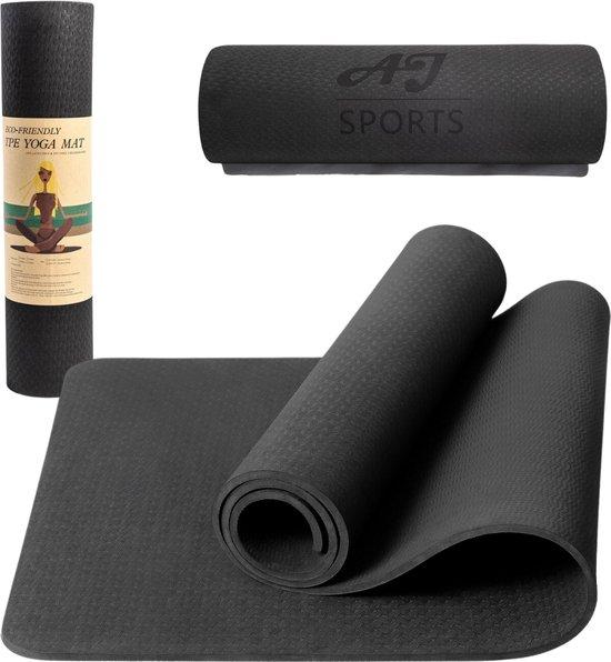 AJ-Sports Yogamat Zwart